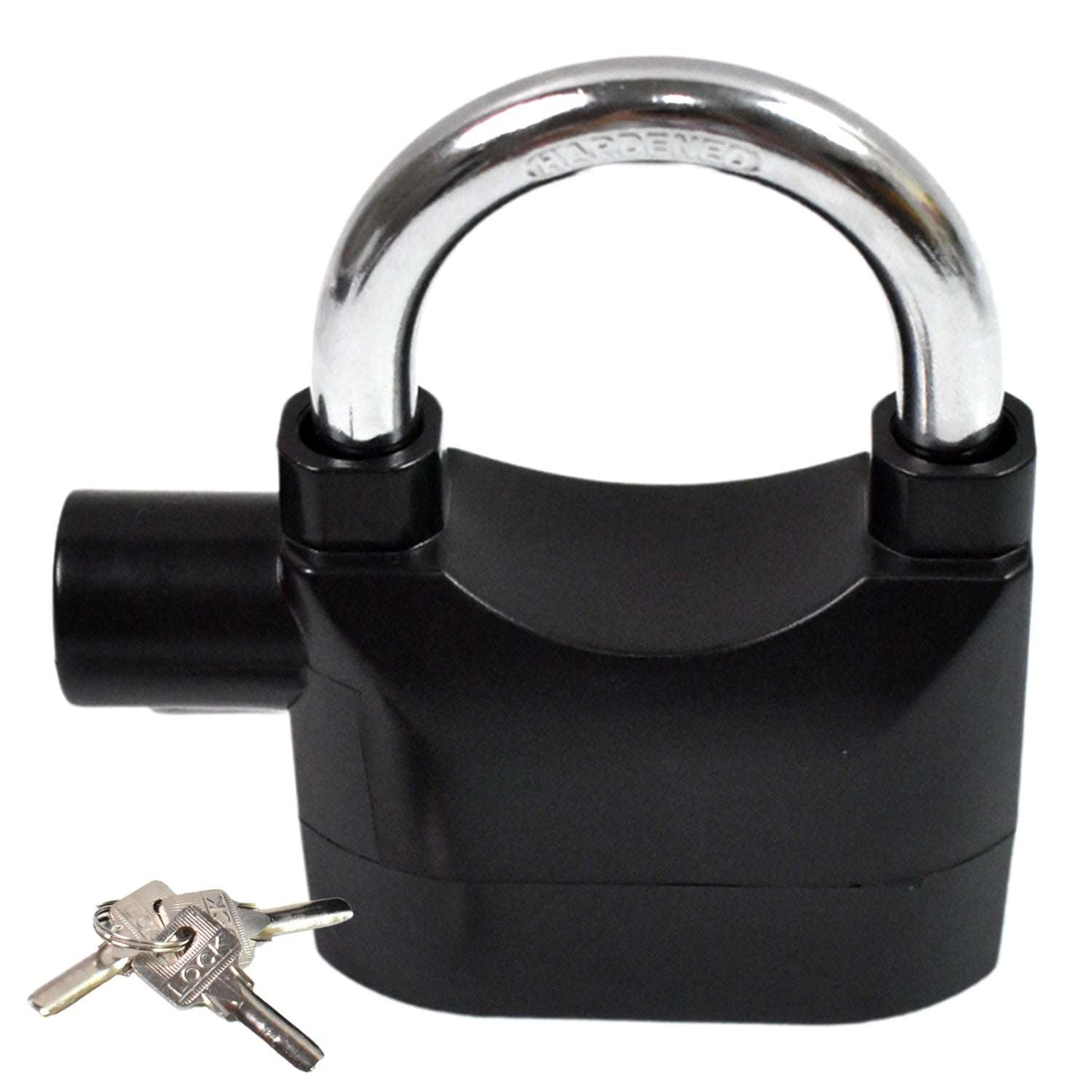 Plastic Body Waterproof Siren Alarm Smart Alarm Lock 3 Keys (1 Set) - LootFaat