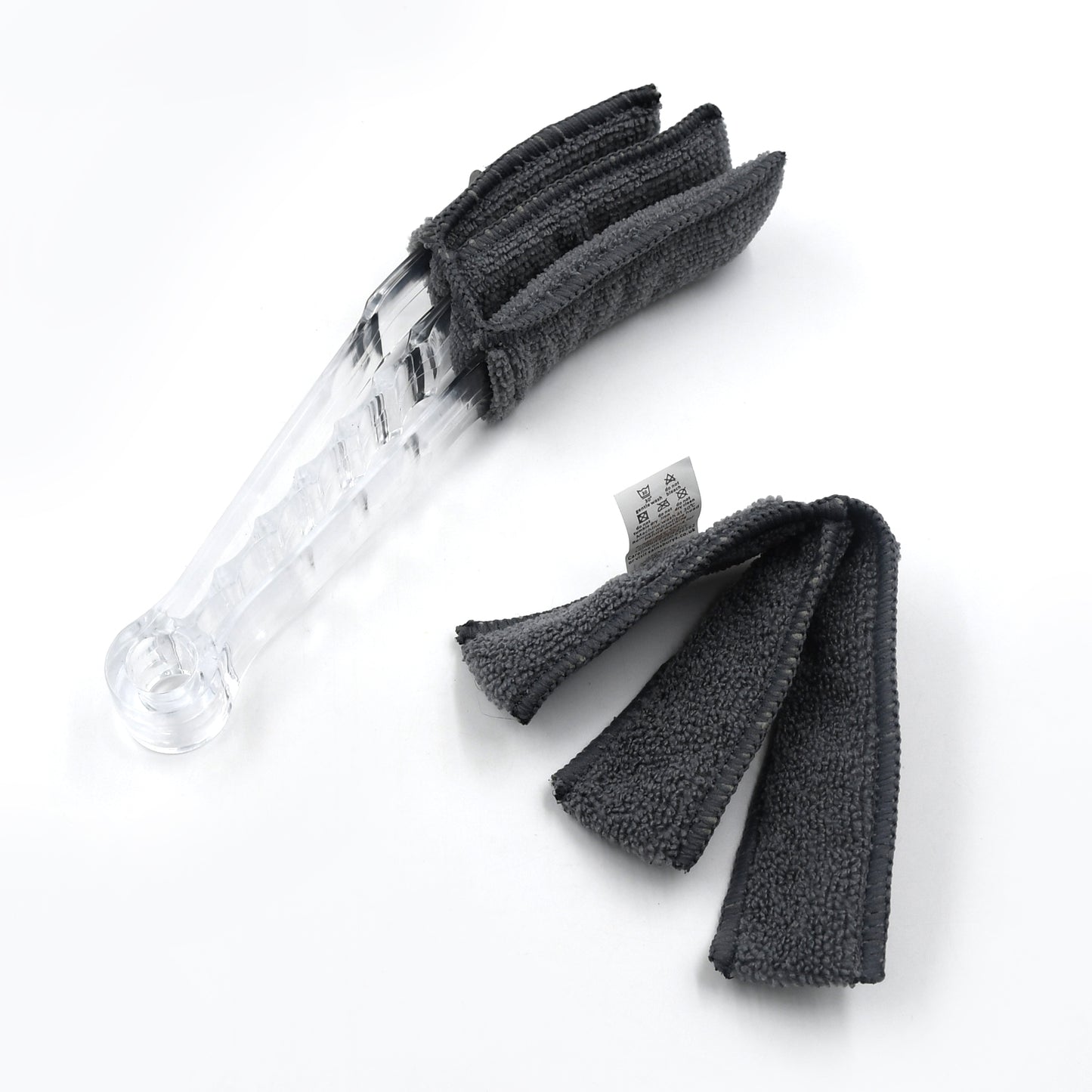 Window Blind Cleaner Duster Brush With Microfiber Sleeves - Blind Cleaner Tools For Window Shutters Blind Air Conditioner Jalousie Dust - LootFaat