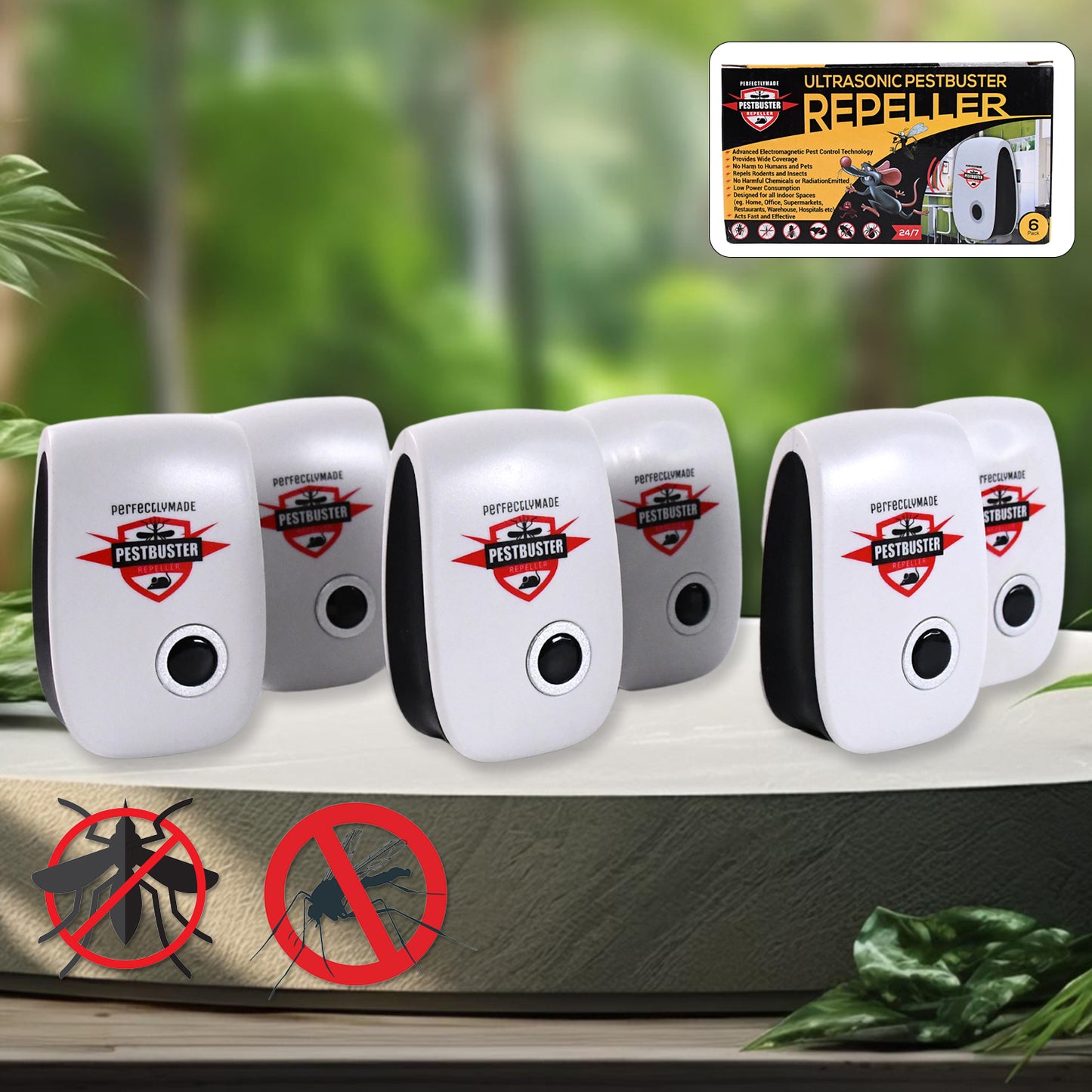 Ultrasonic Pest Repeller To Repel Rats Cockroach Mosquito Home Pest Rodent - LootFaat