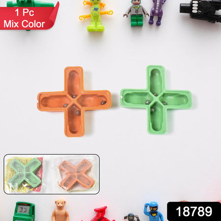 Magic Toys Magic Cross Magic Tricks Puzzle (1 Pc Mix Color Design) - LootFaat