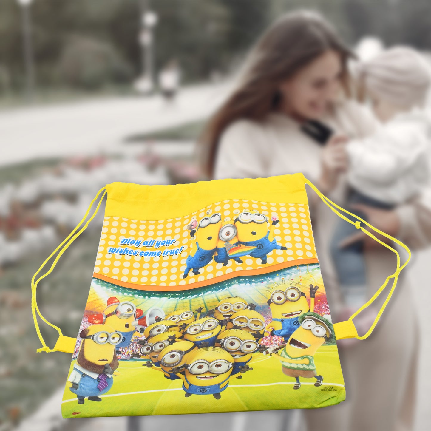 Small Dori Bag For Kids Favour Haversack Bag Birthday Party Return Gift Drawstring Dori Backpack Drawstring Backpack - LootFaat