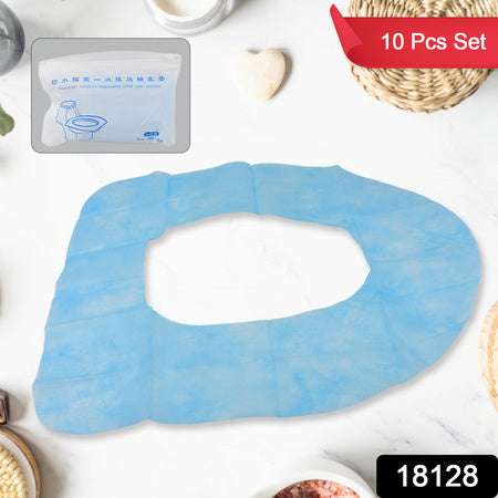 Disposable Toilet Seat Covers Waterproof Isolation Disposable Toilet Seat Cushion (10 Pcs Set) - LootFaat