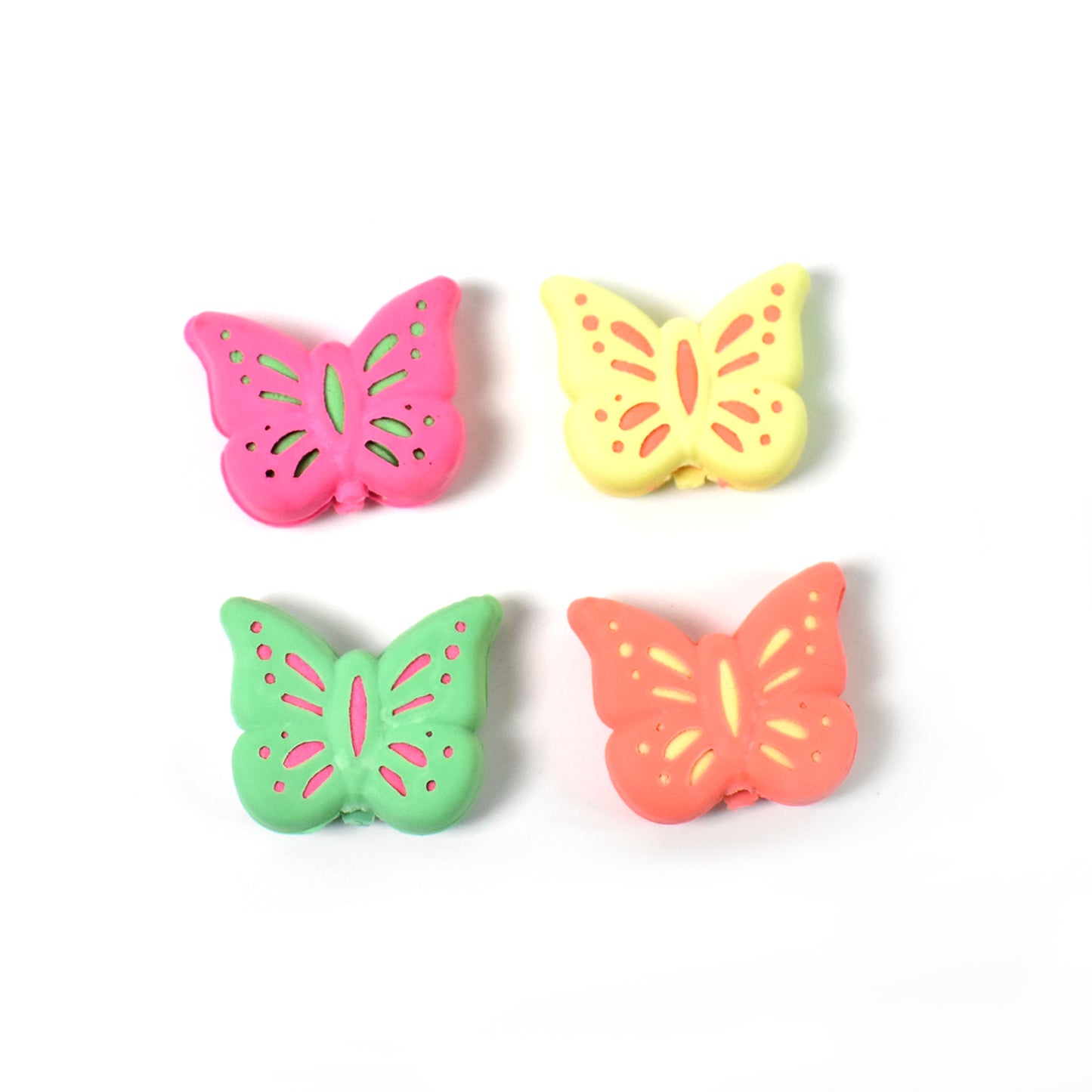 Butterfly Shape Eraser Rubber (1 Pc Mix Colour Design) - LootFaat