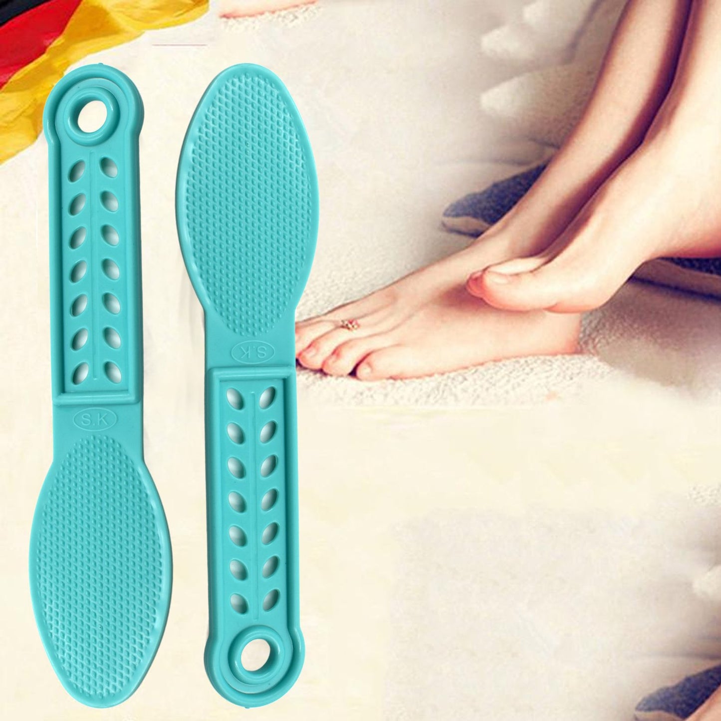 Plastic Foot Scrubber Pedicure Foot Care - LootFaat