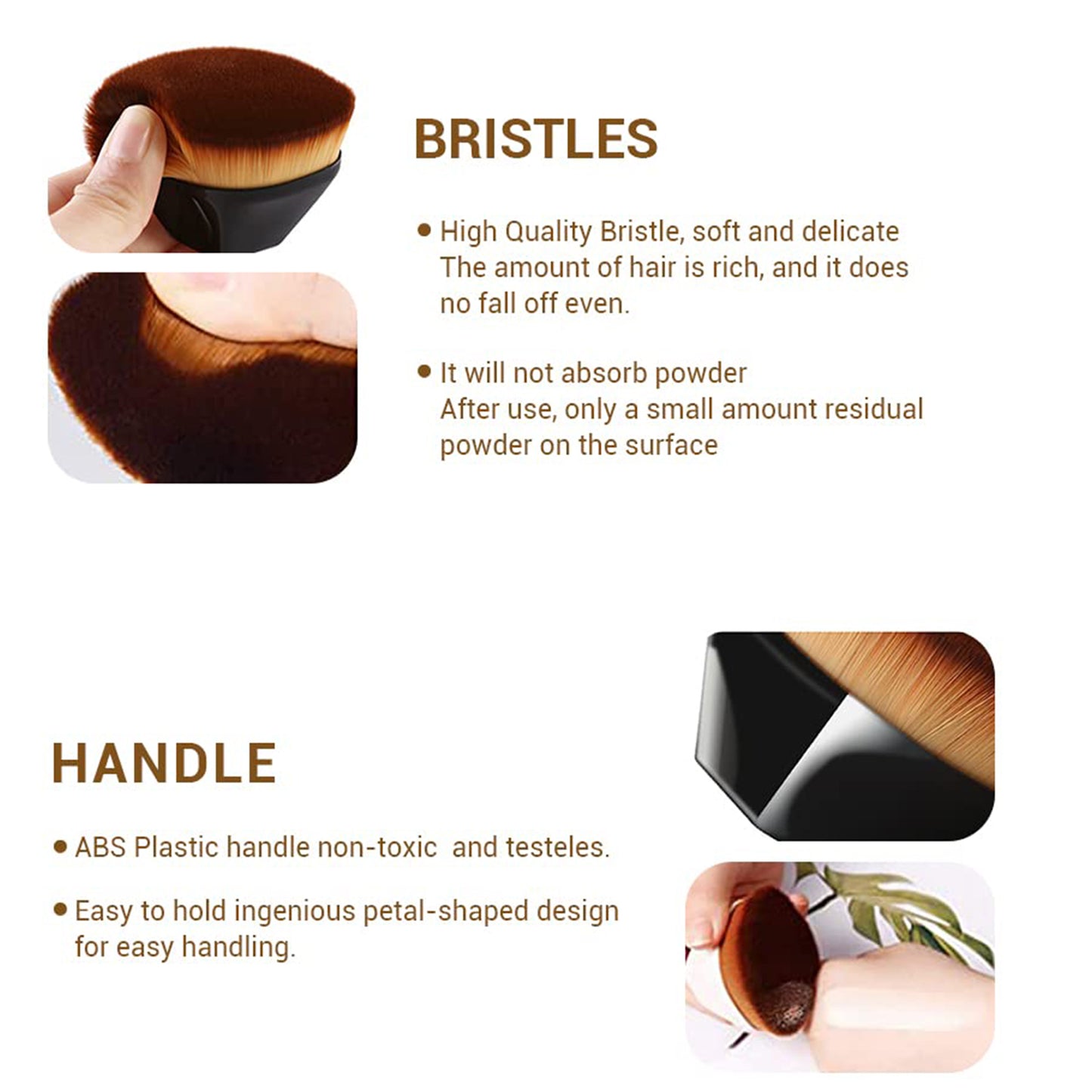 Foundation Makeup Brushnbspperfect Makeup Brush Portable Case (1 Pc) - LootFaat