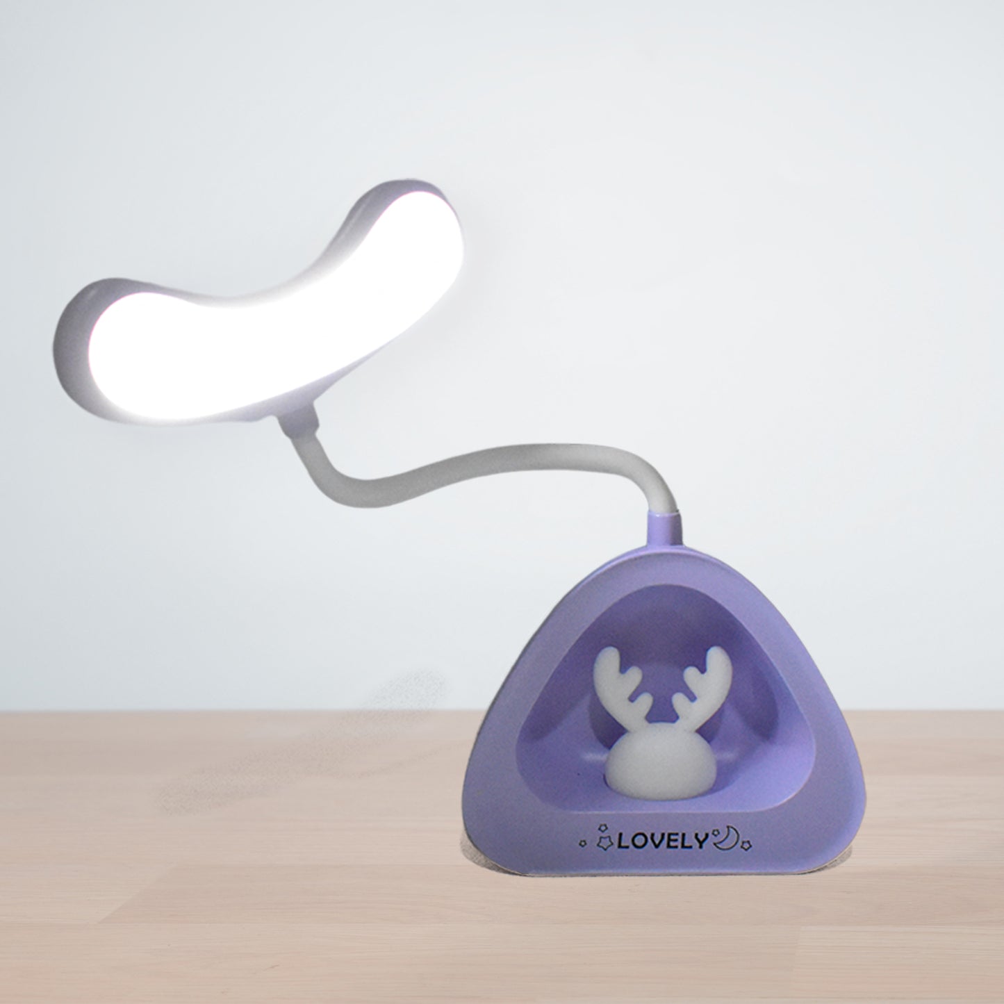 Cute Lovely Led Desk Light Led Lamps Button Control (1 Pc) - LootFaat