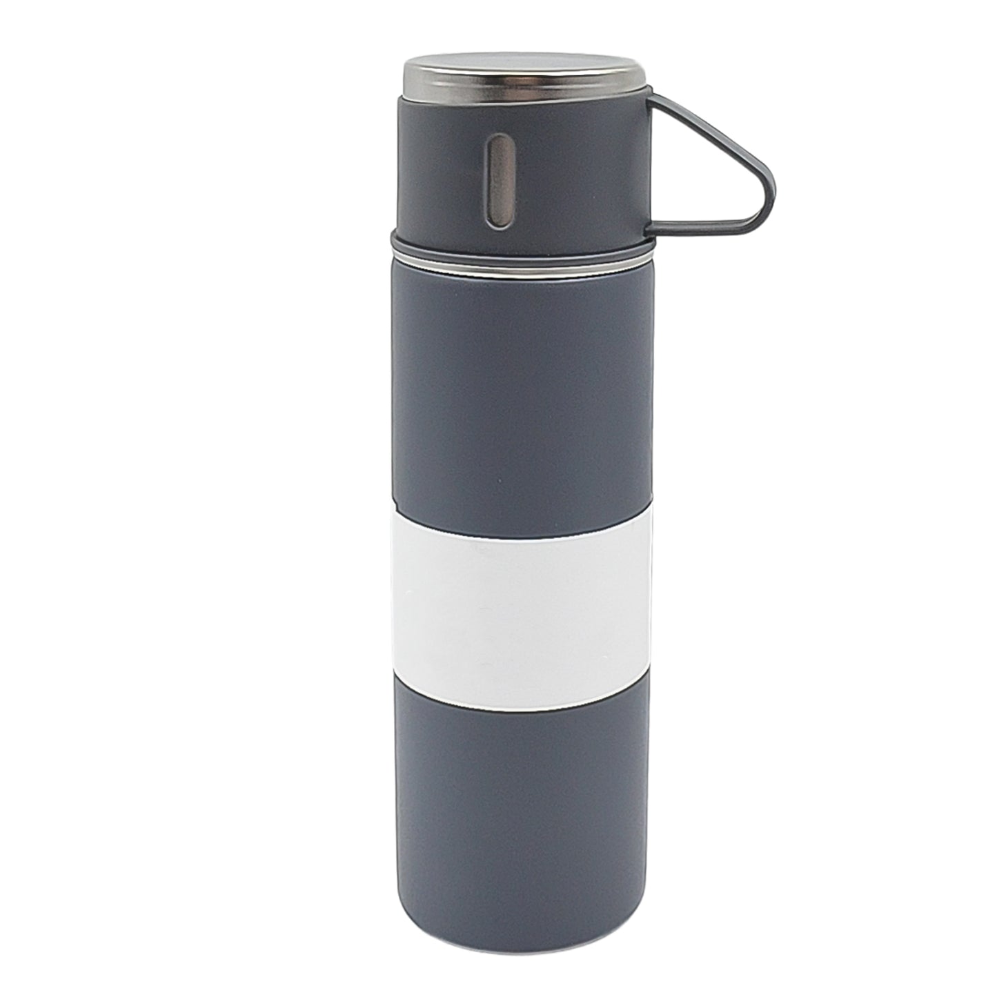 Stainless Steel Vacuum Insulated Water Bottle With Coffee Tea Mug (500 Ml) - LootFaat