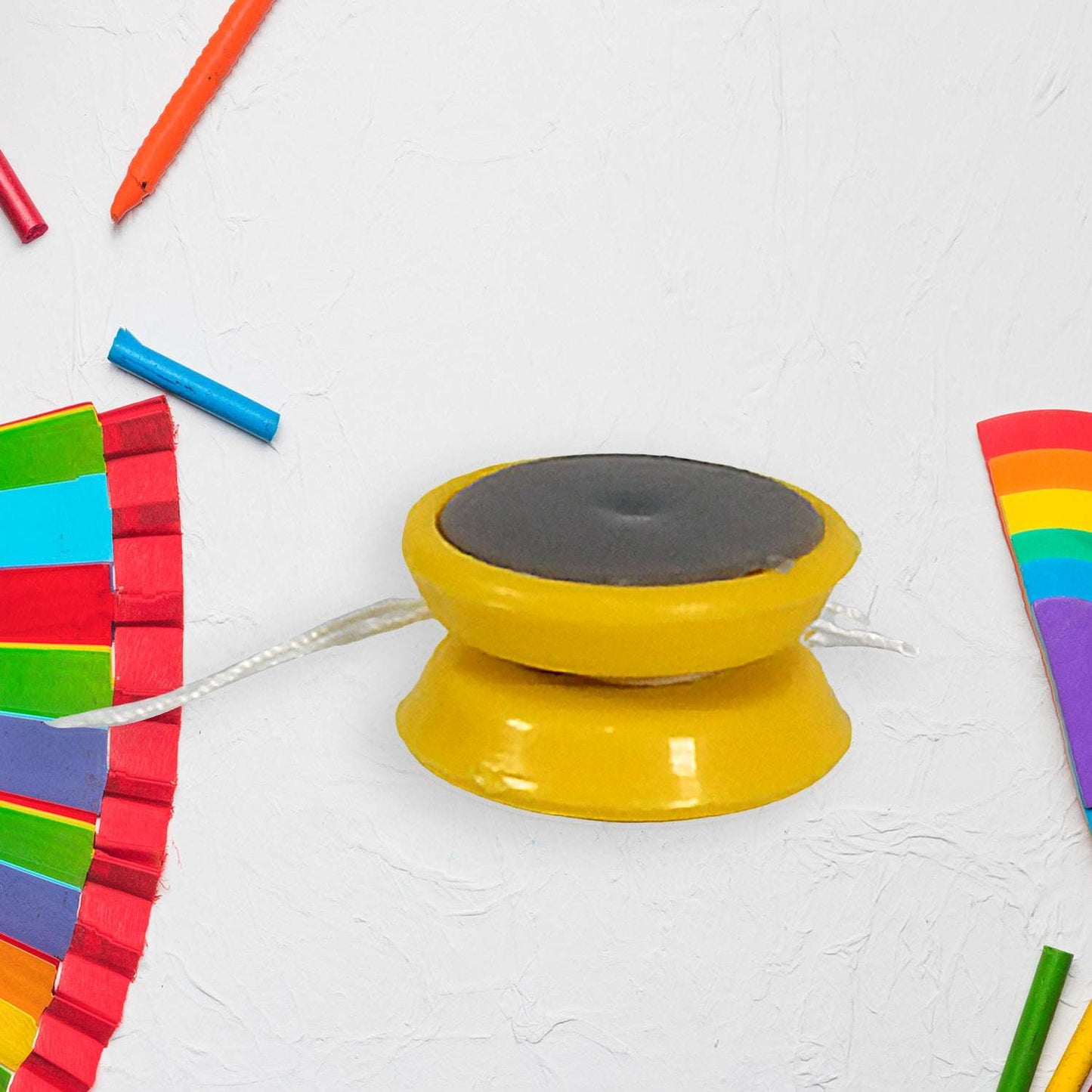 Small Yoyo Toy With String Rotating Yoyo Toy Brain Exerciser For Kids - LootFaat