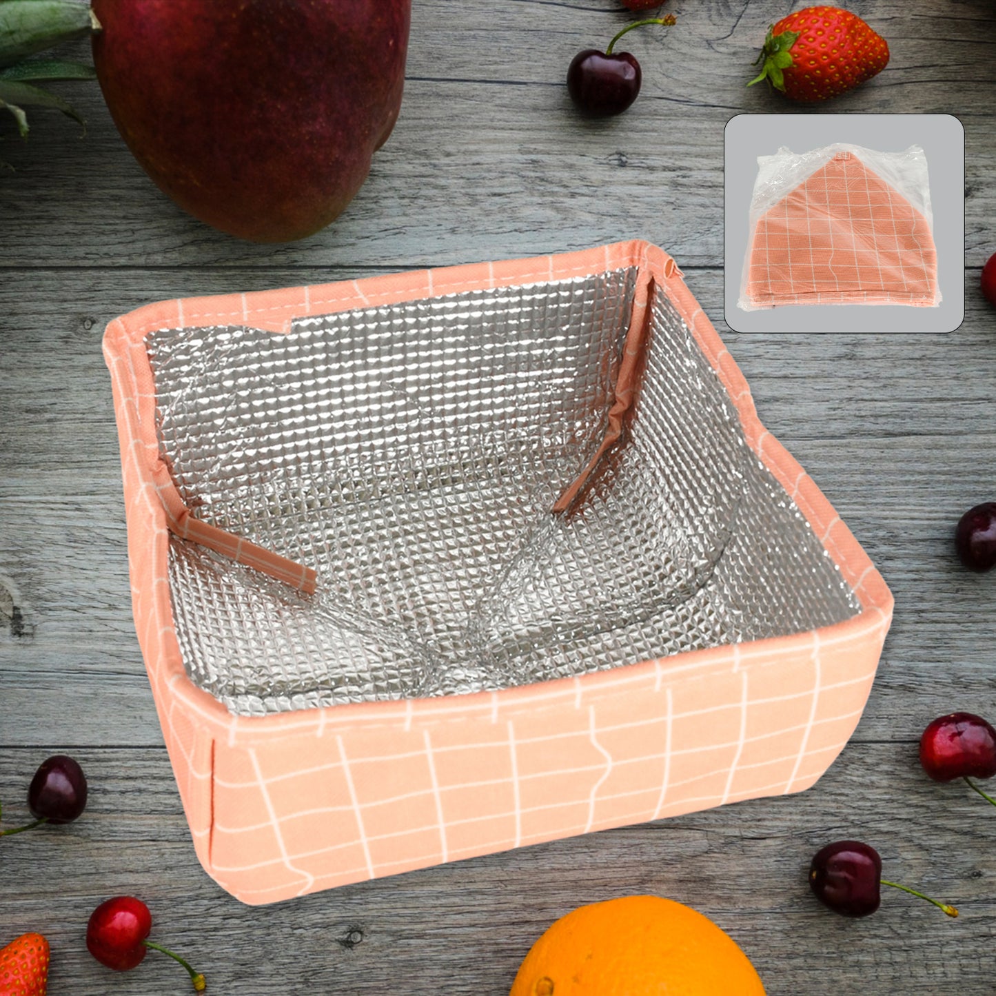 Foldable Food Covers Anti-dust Heat Preservation Anti-fly Mosquito Kitchen Lid Foldable Cover For Hot Food Dish Insulation Cover Food Warmer Cover For Kitchen Picnic (20x20 Cm) - LootFaat