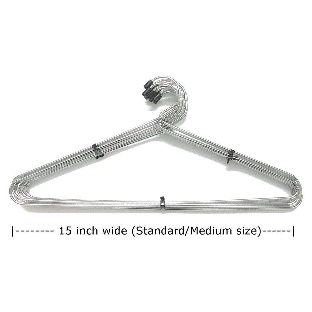 Stainless Steel Cloth Hanger (12 Pcs) - LootFaat