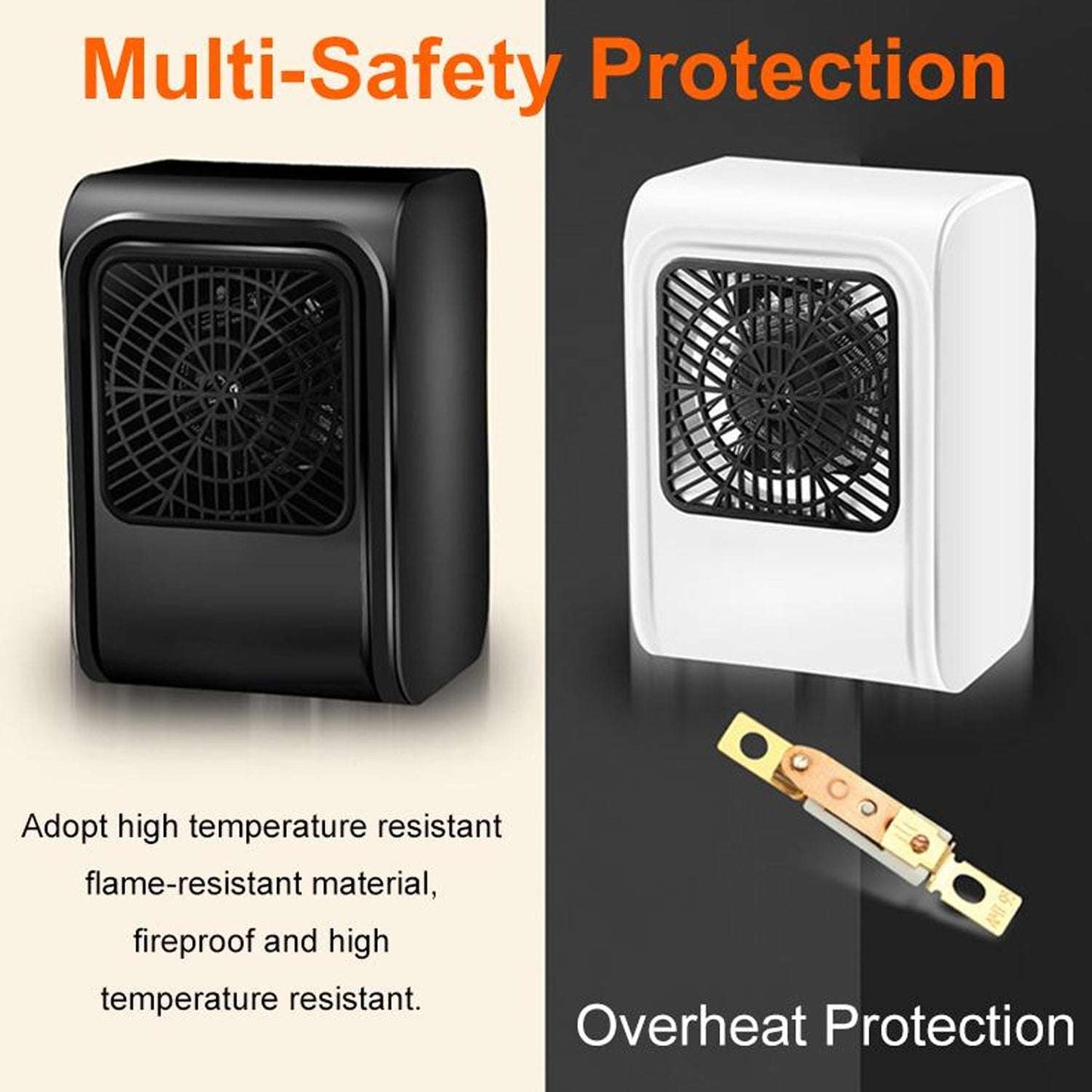 Room Heater 220v Brown Box Heater For Office Bedroom Use Heater - LootFaat