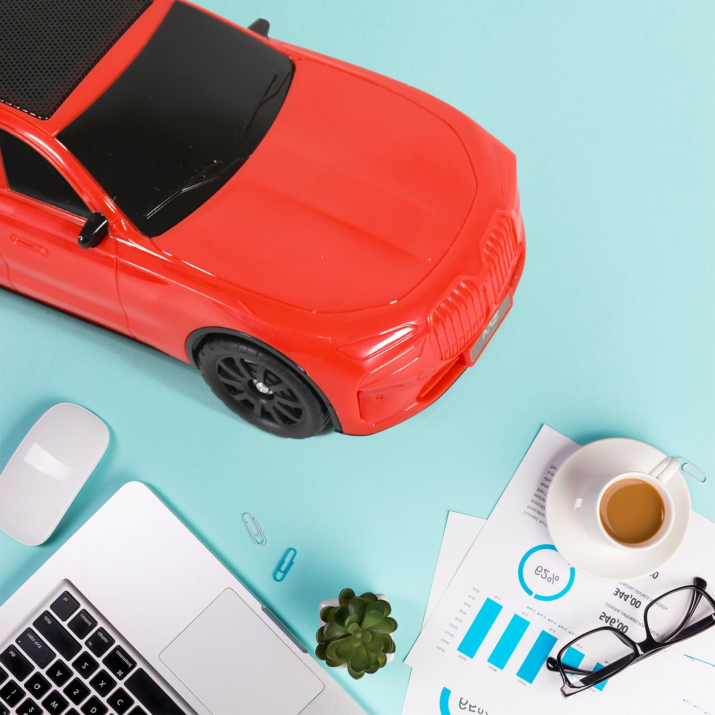 Wireless Bluetooth Speaker Portable Car Shape Music Speaker Support Bluetooth Tf Card Usb Fm Radio Function Unique Shape Car Speaker - LootFaat