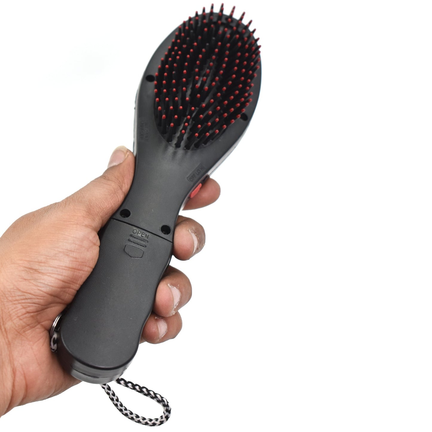 Electric Vibrating Massager Comb Hair Brush Comb Massager - LootFaat