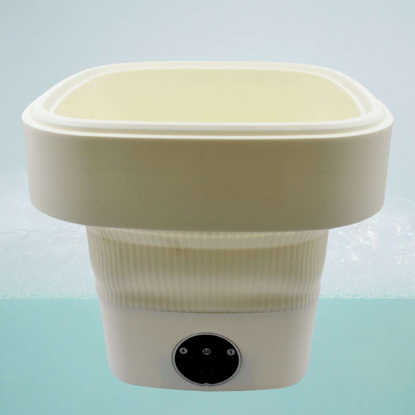 Folding Washing Machine Mini Portable Washing Machine Deep Cleaning Half Automatic Washt Mini Foldable Washing Machine Suitable For Socks Underwear Baby Clothes - LootFaat