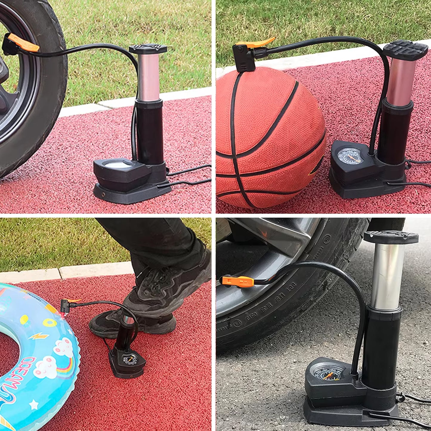 Portable Mini Bike Pump Cycle Pump Foot (1 Pc) - LootFaat