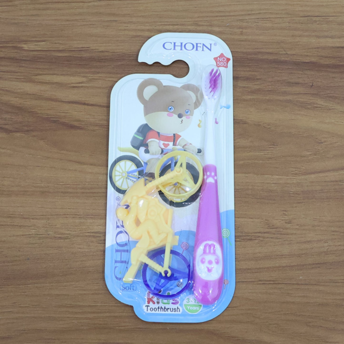 Portable Kids Toothbrush and Bike Toy Set Baby - Premium Quality - Best Quality & Value
