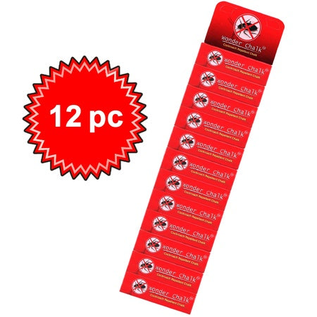 Cockroaches Repellent Chalk Keep Cockroach Away (Pack Of 12) - LootFaat