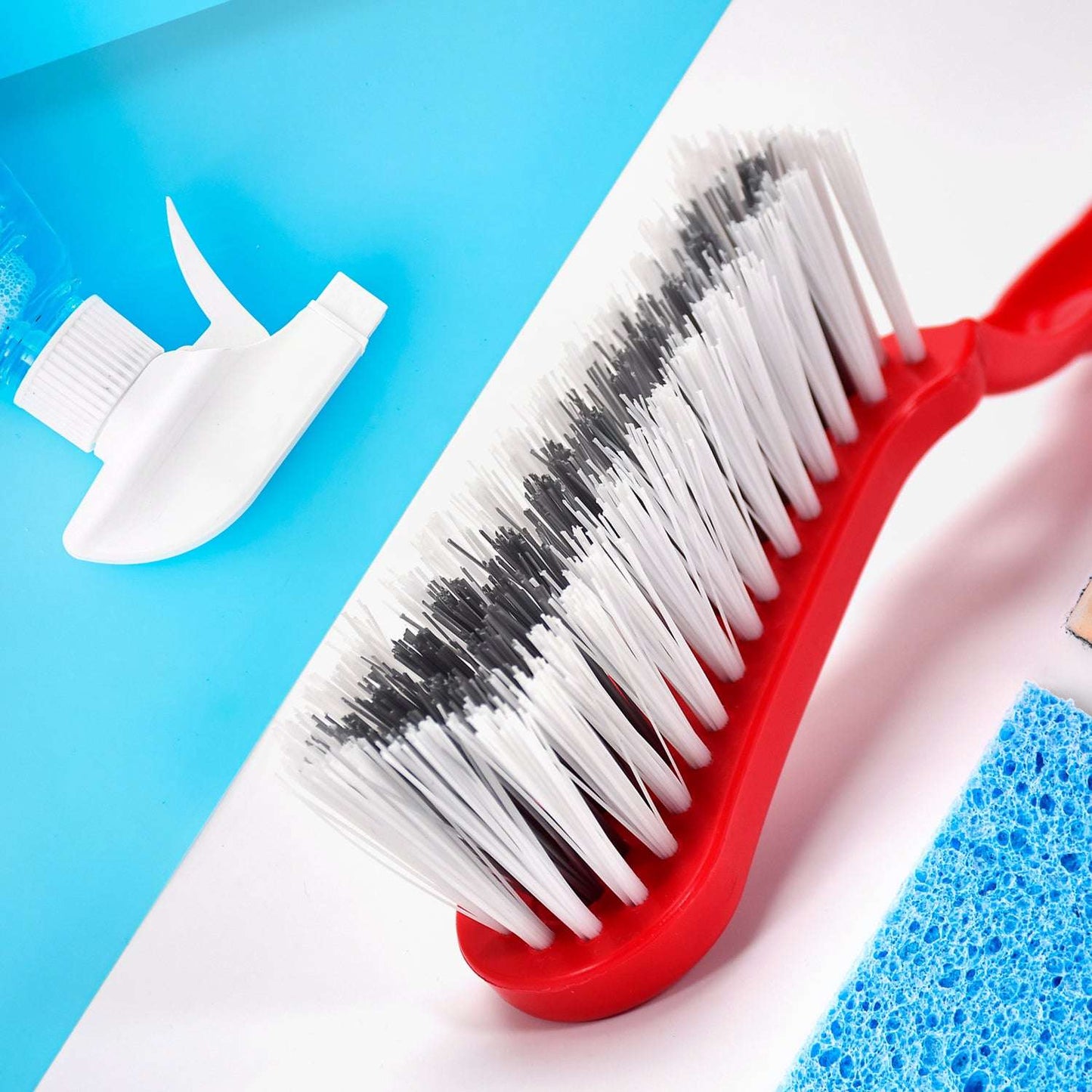 Dustpan Set With Brush Dust Collector Pan With Long Handle Supadi Multipurpose Dust Collector Cleaning Utensil Flat Scoop Handheld Sweeping Up And Carrying Container - LootFaat