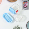 Unbreakable Travel Soap Case with Secure Lock - Leakproof & Portable