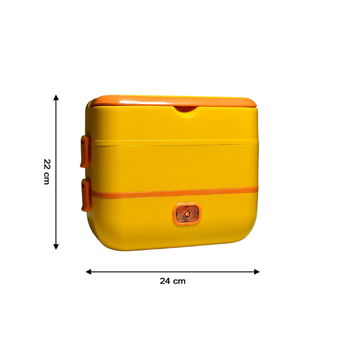 2layer Electric Lunch Box For Office Portable Lunch Warmer With Removable 4 Stainless Steel Container. - LootFaat