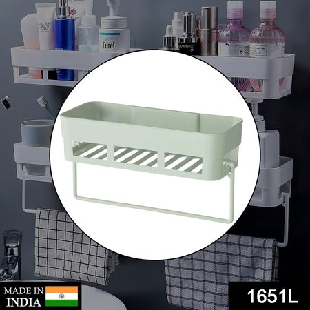 Multipurpose Kitchen Bathroom Shelf Wall Holder Storage Rack Bathroom - LootFaat
