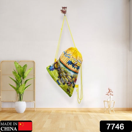 Small Dori Bag For Kids Favour Haversack Bag Birthday Party Return Gift Drawstring Dori Backpack Drawstring Backpack - LootFaat