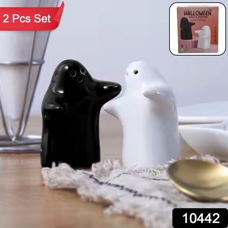 Ceramic Salt And Pepper Seasoning And Spice Shakers Cute (2 Pcs Set) - LootFaat