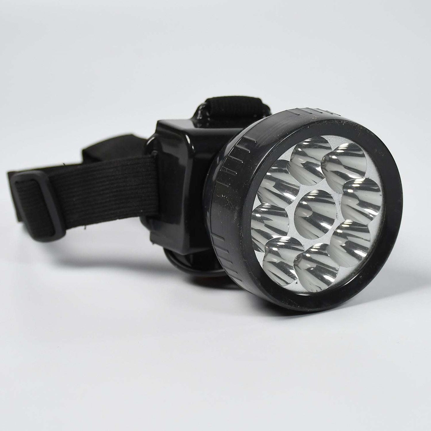 Head Lamp 9 Led Long Range Rechargeable Headlamp Adjustment Lamp Use For Farmers Fishing Camping Hiking Trekking Cycling - LootFaat