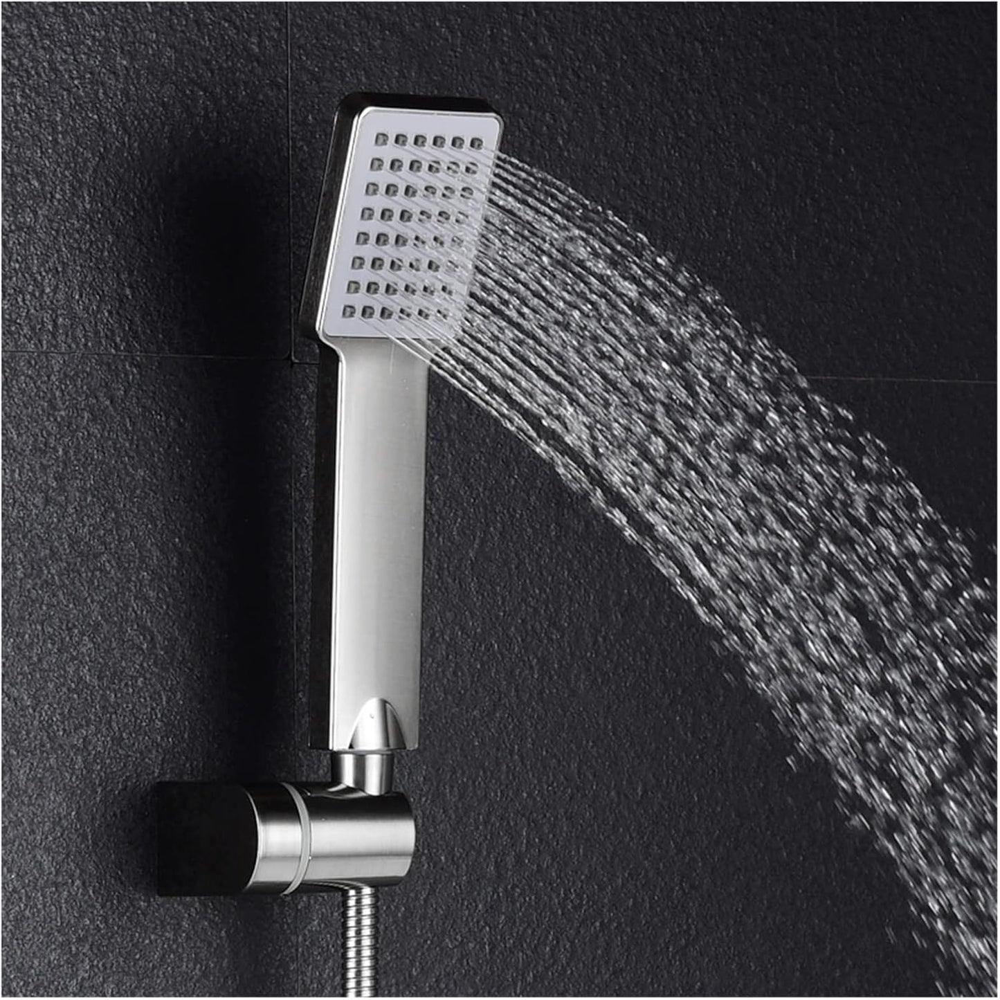 Plastic High Pressure Handheld Shower Head (1 Pc) - LootFaat
