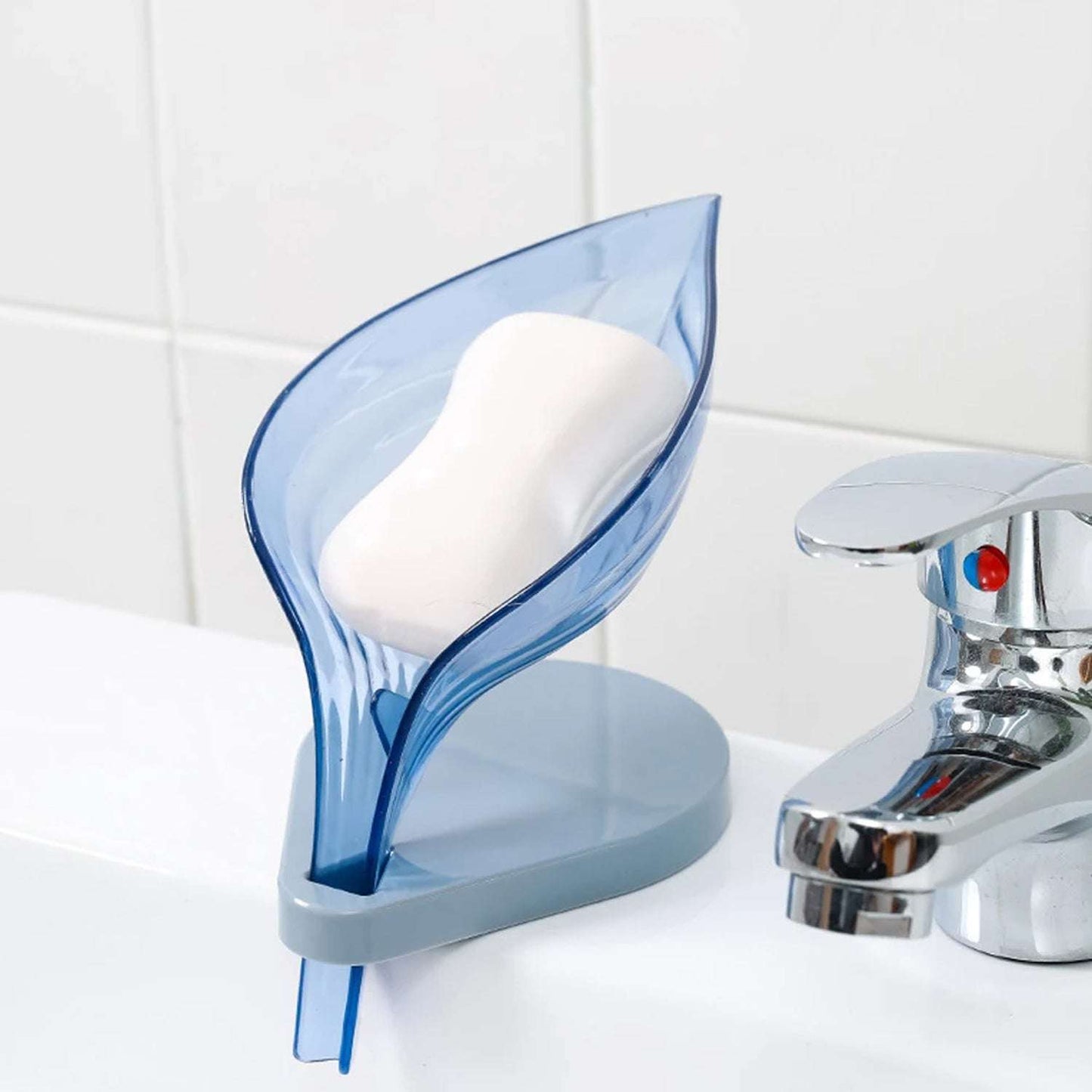 Plasticleaf Shape Soap Box Soap Holder (1 Pc With Color Box) - LootFaat