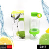 Citrus Zinger Fruit Infuser Water Bottle - Sports & Kids Duo