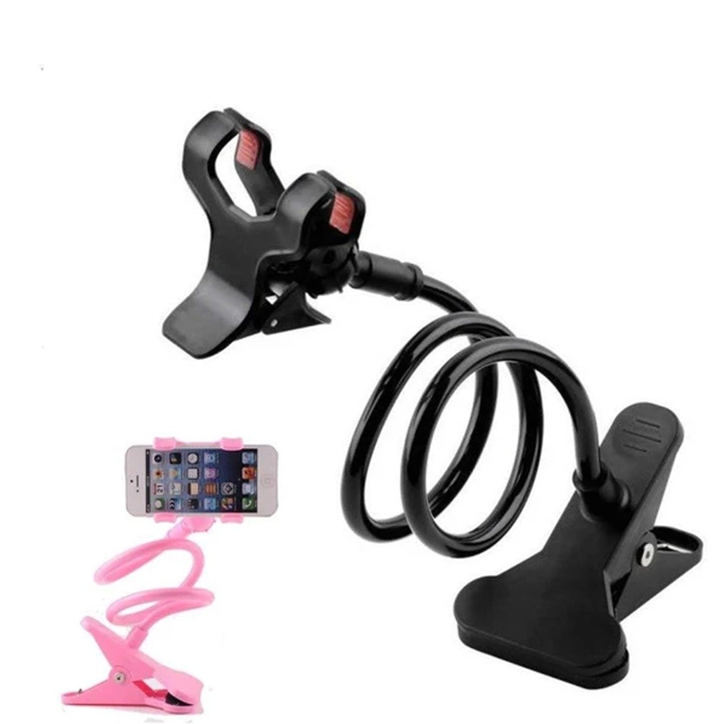 Degree Flexible Portable Foldable Metal-lazy Stand Bracket - LootFaat
