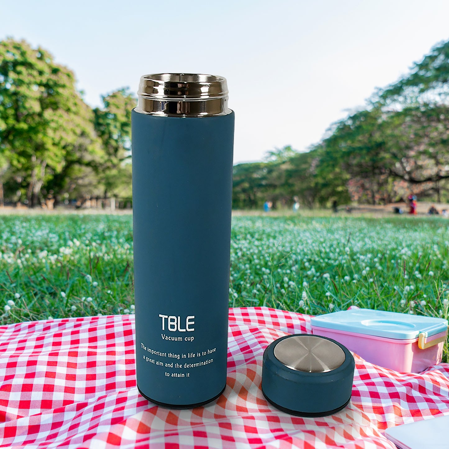 Unbreakable Stainless Steel Leak Proof Fridge Water Bottle Cold Hot Steel Bottle Leak Proof Office Bottle Gym Home Kitchen Hiking Trekking Travel Bottle (500 Ml) - LootFaat