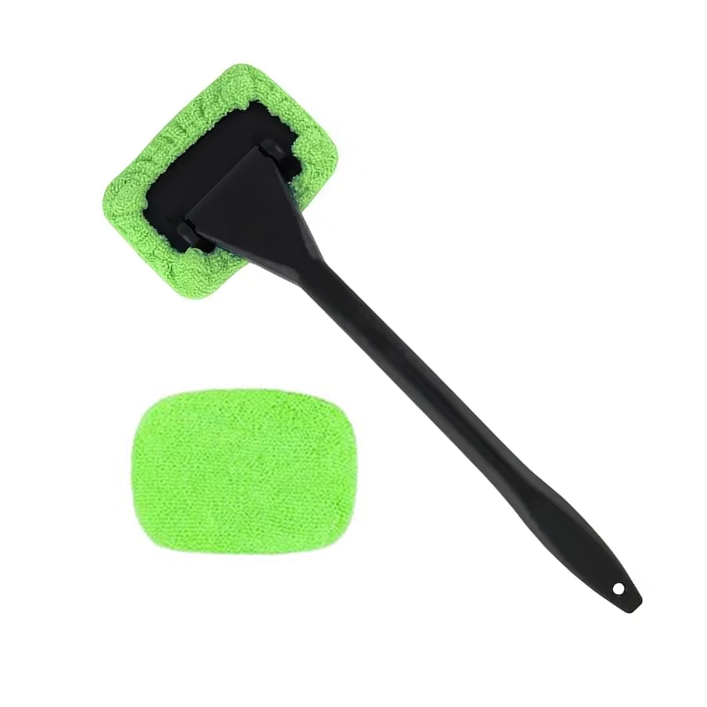 Windshield Clean Car Glass Cleaner Wiper With 1 Extra Microfiber Cloth (1 Pc 38 Cm Long) - LootFaat