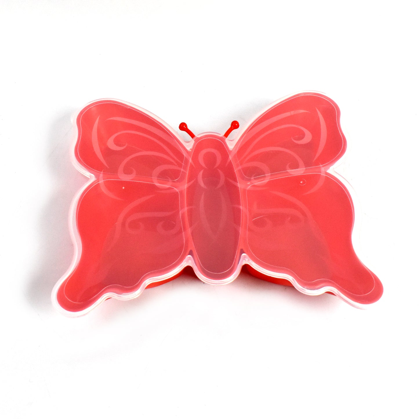 5 Compartment Multipurpose Butterfly Plastic Tray (1 Pc) - LootFaat