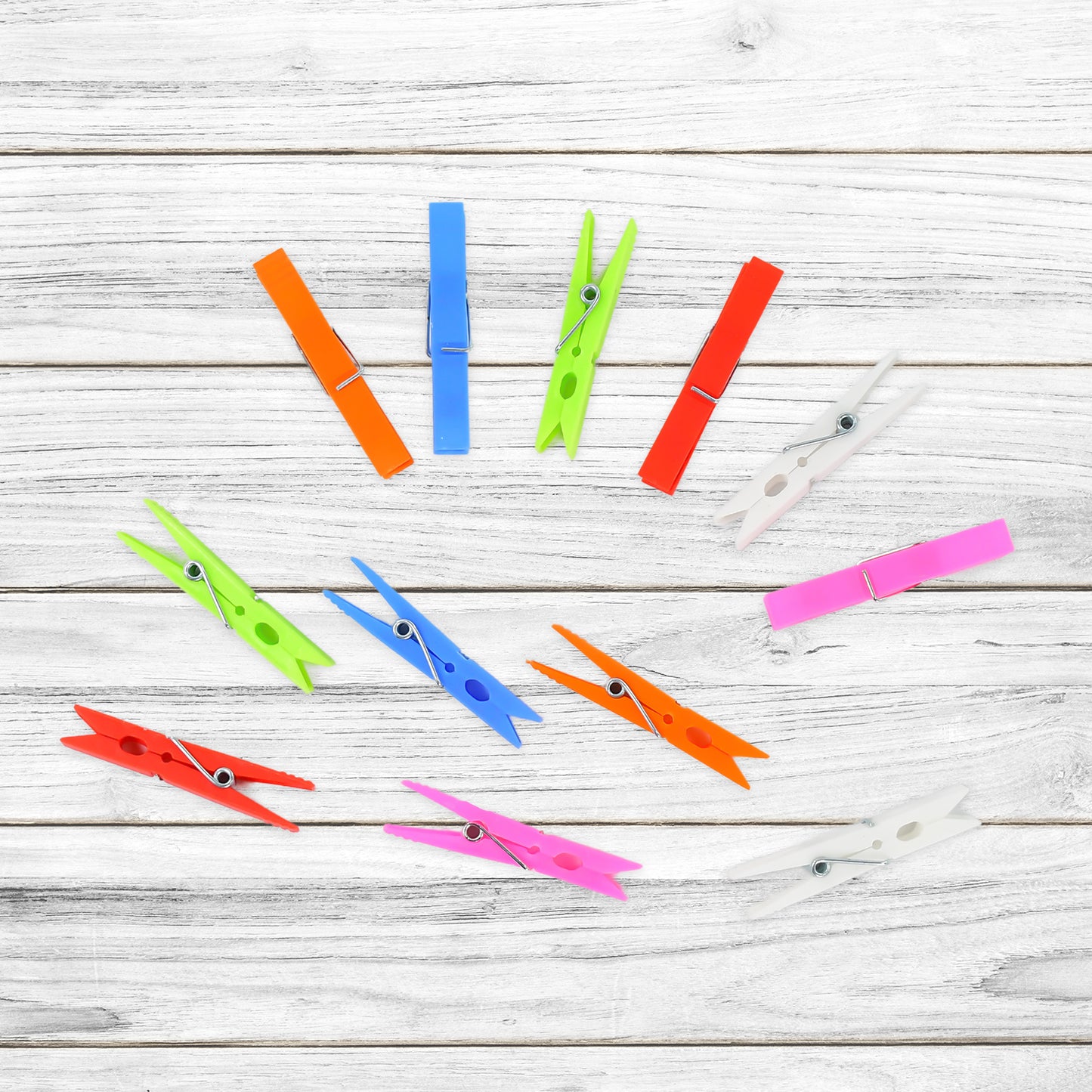 Multi Purpose Plastic Clothes Clips For Cloth Drying Clips (Set Of 144pc) - LootFaat