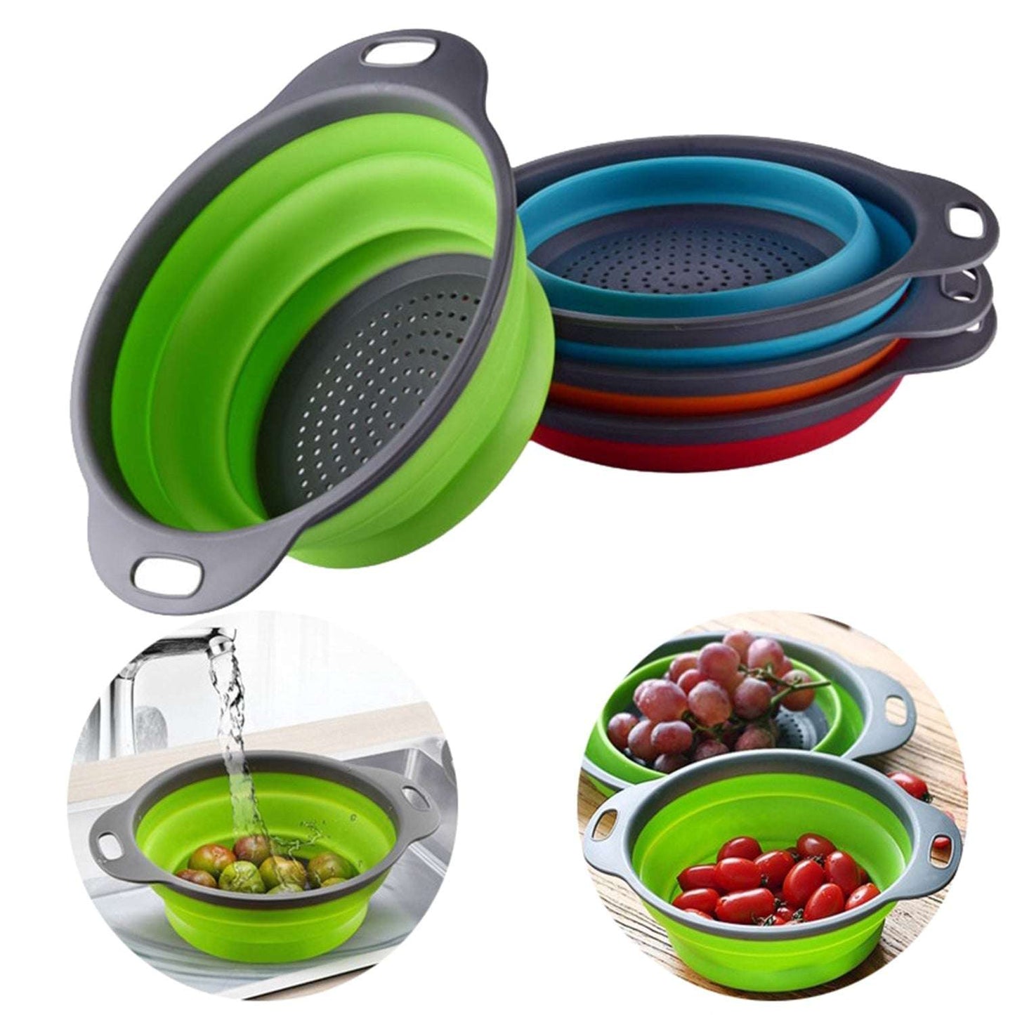 Round Sili Strain Used In All Kinds Of Household And Official Kitchen Purposes As A Foldable Utensil. - LootFaat
