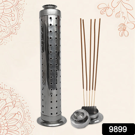 Stainless Steel Agarbatti Stand For Puja (1 Pc) - LootFaat