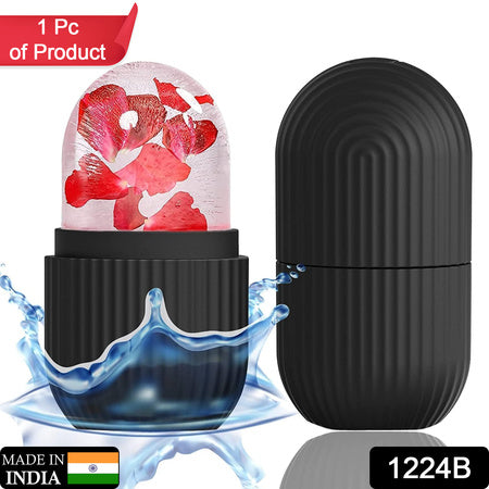 Face Ice Roller Ice Roller For Face Ice Roller For Face Massager Face Ice Treatment Reduce Face Swelling And Under Eye Puffiness (Black) - LootFaat