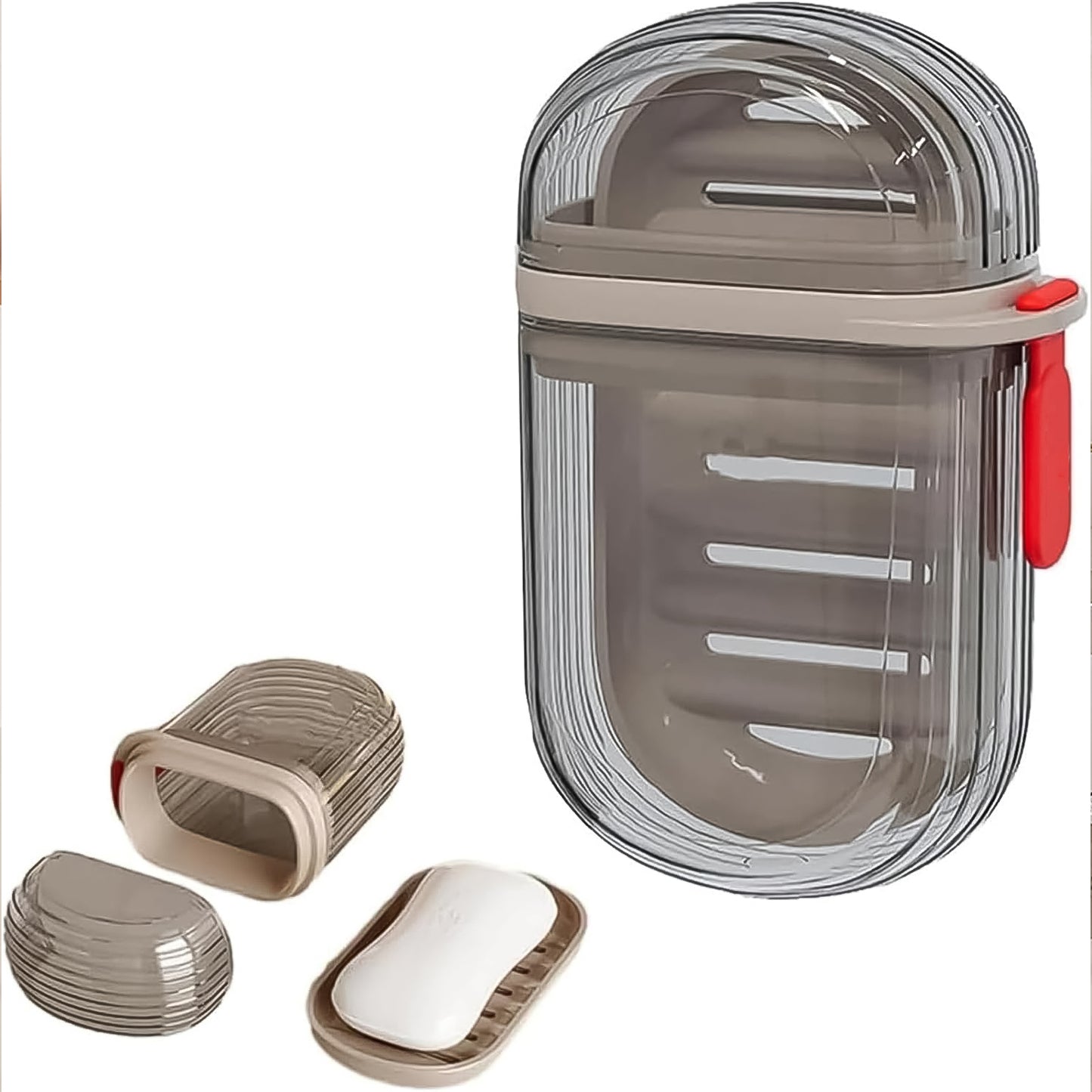 Soap Dishes Soap Box Travel (1 Pc With Color Box) - LootFaat