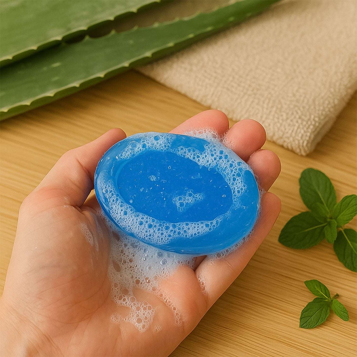 Doctor Chhoices Aqua Fresh Transparent Bathing Soap - 1 Piece