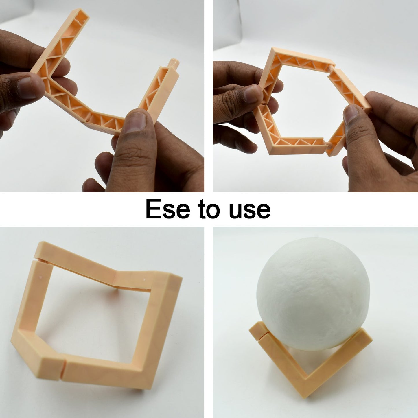 3d Power Moon Lamp With Touch Control Adjust Brightness - LootFaat