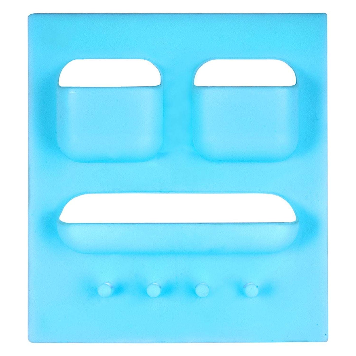 Plastic Unbreakable Soap Dish Tooth Brush Paste Holder - LootFaat
