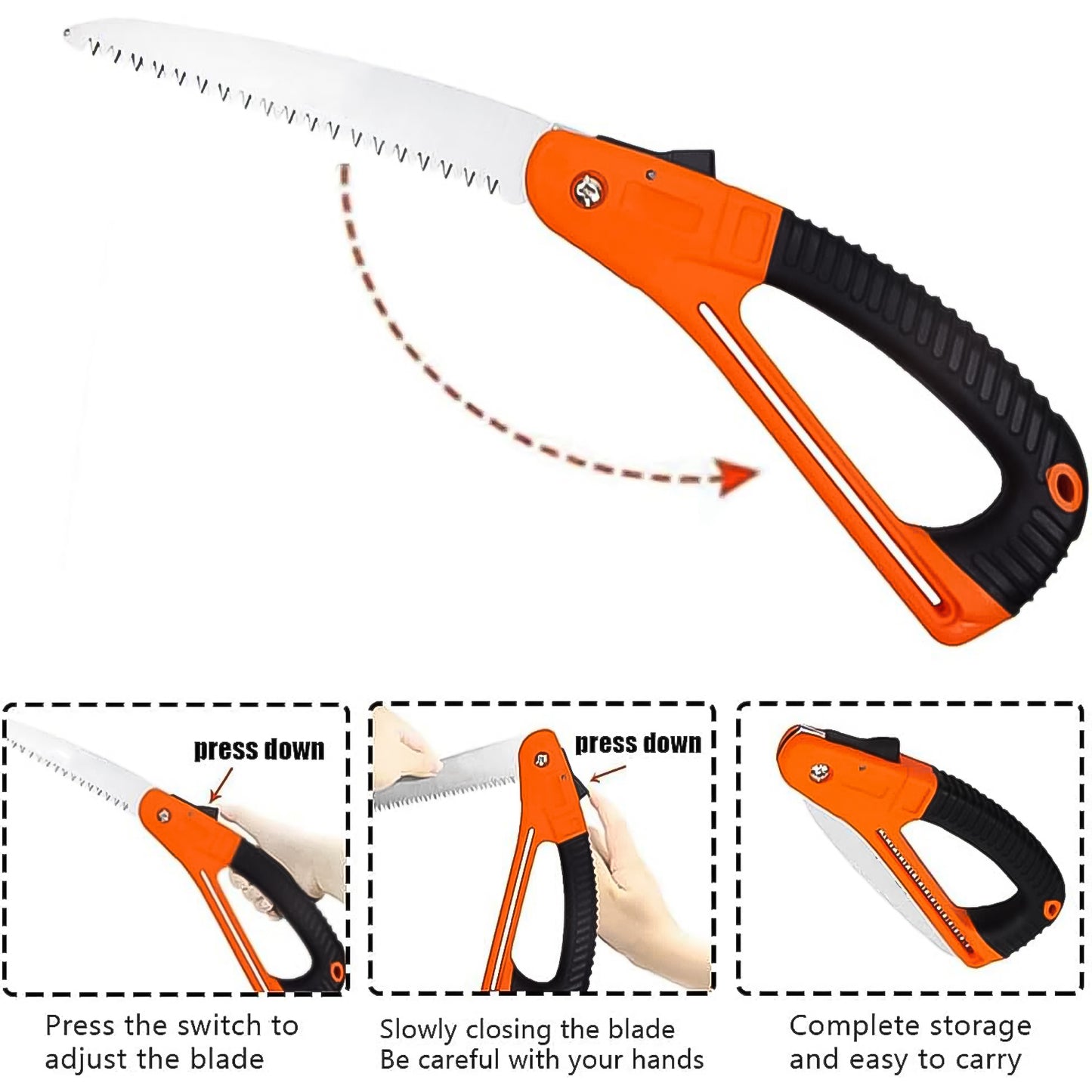 15 Inch Mini Pruning Folding Saw (1 Pc) - LootFaat