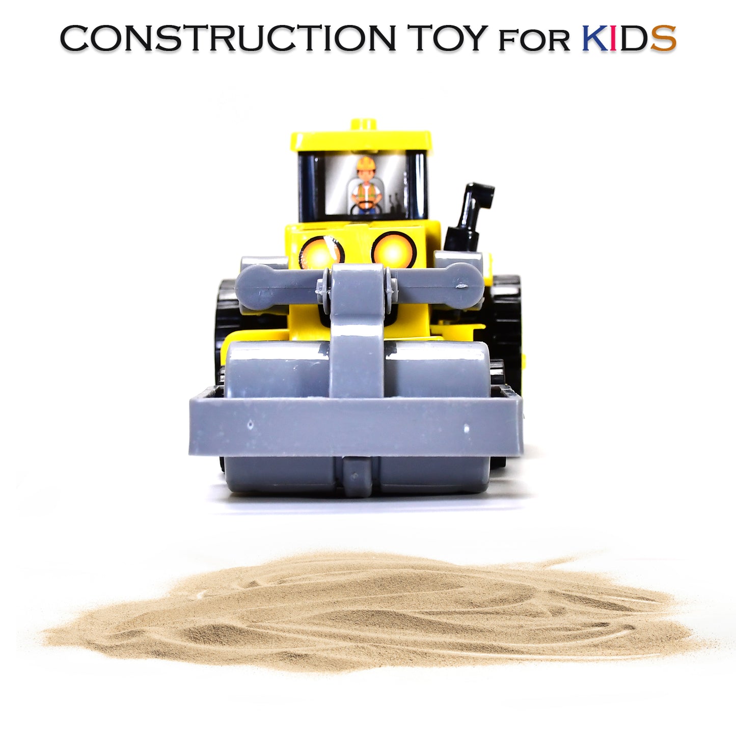 Mini Friction Power Construction Excavator Loader With Torry Toy For Kids - LootFaat