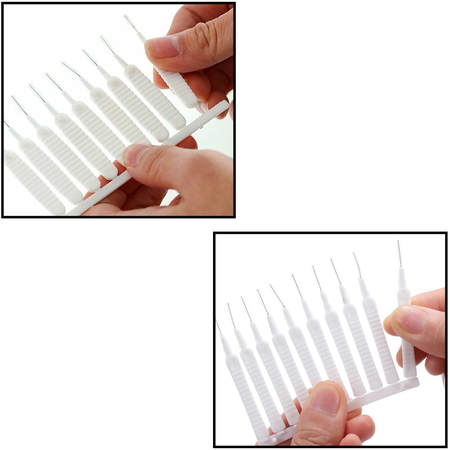 10pcs Shower Nozzle Cleaning Brush Reusable Multifunctional Shower Head Anti-clogging Small Brush - LootFaat