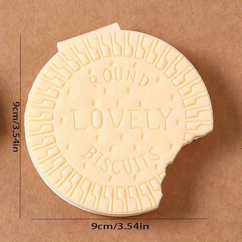 Round Biscuits Diary Notebooks Original Biscuits Smell Writing Practice Book Early Learning Copybook Premium Biscuits Book ( 1pc Book ) - LootFaat