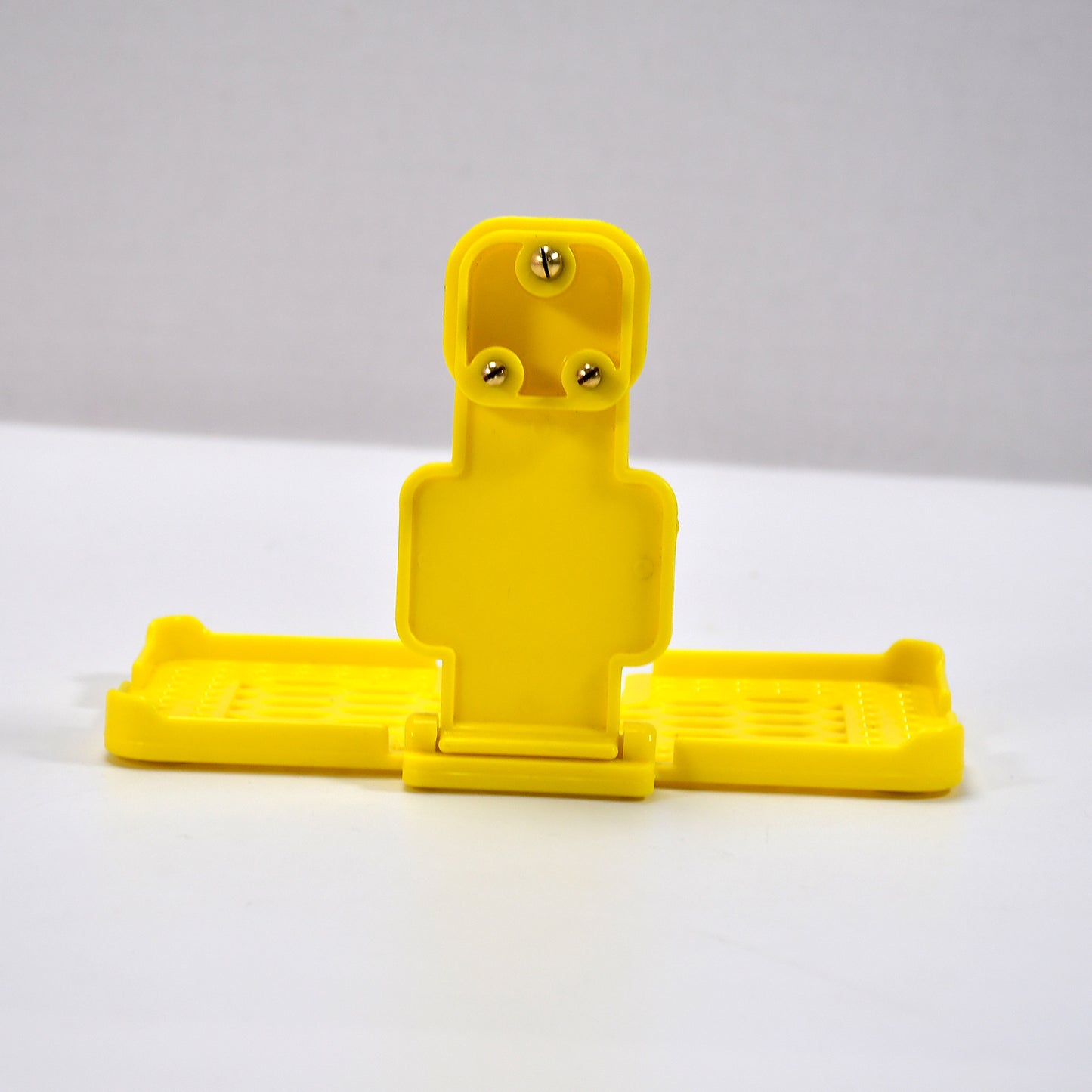 Multi-purpose Wall Holder Stand For Charging Mobile Just Fit In Socket And Hang (Yellow) - LootFaat
