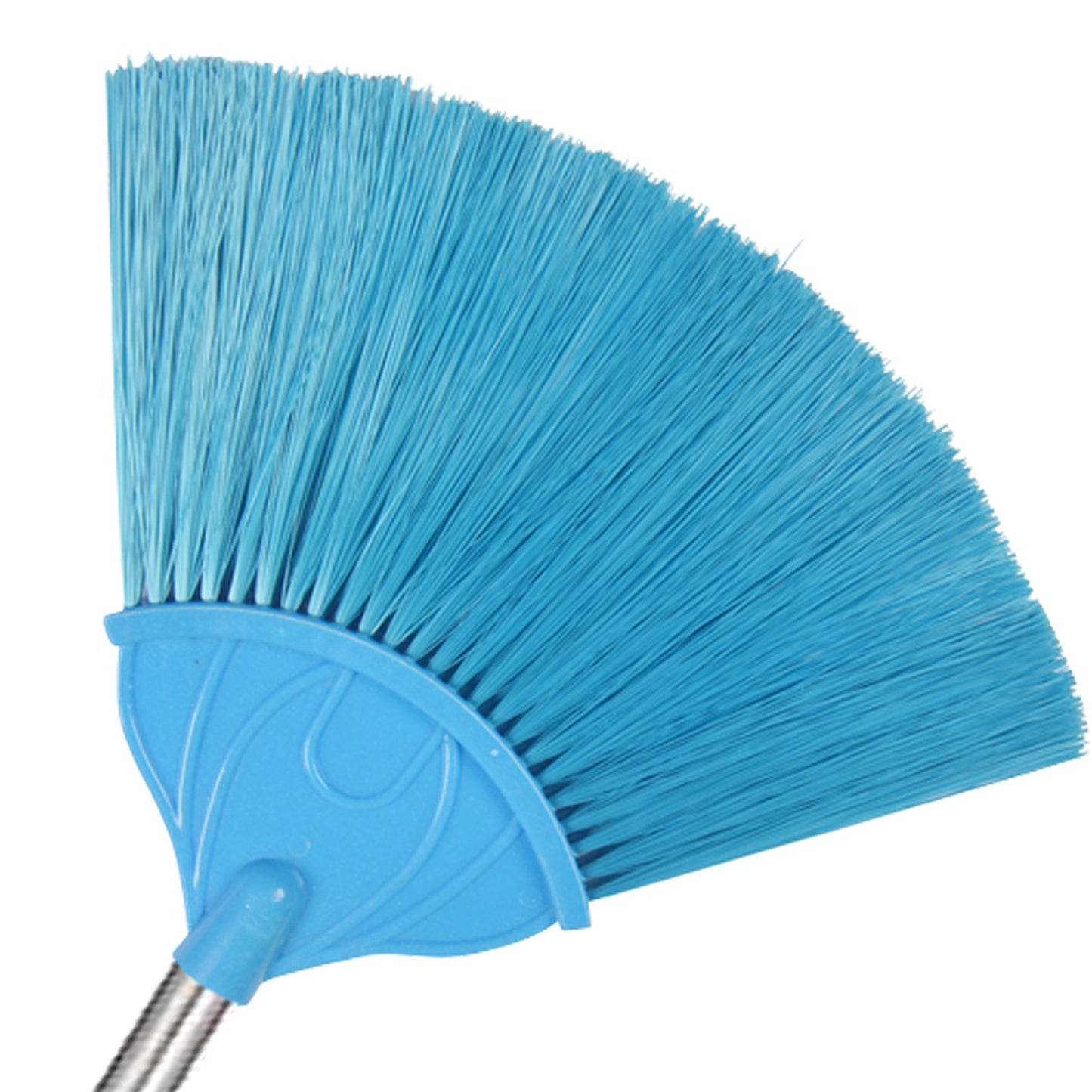 Broom With Long Stainless Steel Rod And Extendable Cobweb Cleaner Stick - LootFaat