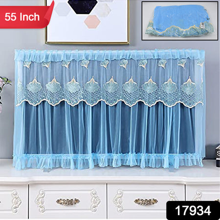Dustproof Cover For Indoor Tv Screen Protector Cloth Cover (55 Inch) - LootFaat